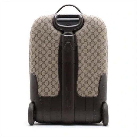 Gucci Tom Ford Canvas Y2K GG Leather Carry On Compliant Suitcase - Picture 3 of 13